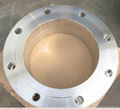 Oil or gas ring flange