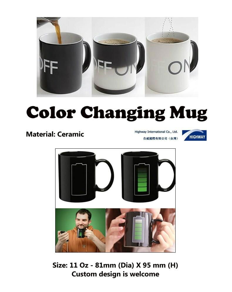 Customized Color Changing Mug