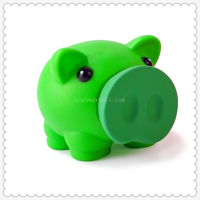 Piggy vinyl money box