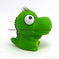 Cute Squishies * Dinosaur Eye Poppers Set of 6, vinyl novelty 3