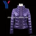 Fashion Lace Ladies Winter Duck Down Jacket
