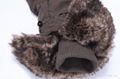 100% polyester thick cotton filling long Style warm Winter outdoorcoat with fur 4