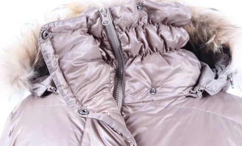 Double-breasted cotton thick filling high quality warm winter women outcoat  4