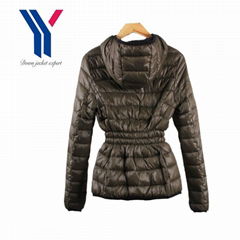 Short Style Slim Duck Down Jacket for young Girl