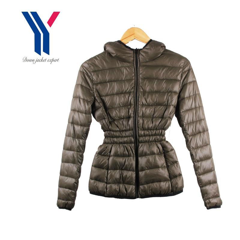 Short Style Slim Duck Down Jacket for young Girl 5