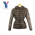 Short Style Slim Duck Down Jacket for young Girl 5