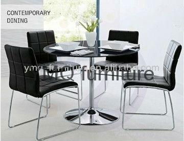  top selling 2 seater glass dining table TA054&TY054 2