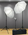 1000 Watt Continuous Triple Lighting 10x10 ft Photo Studio Kit 4