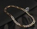 New 18 k Gold black punctation austrian Crystal Jewelry Set 2