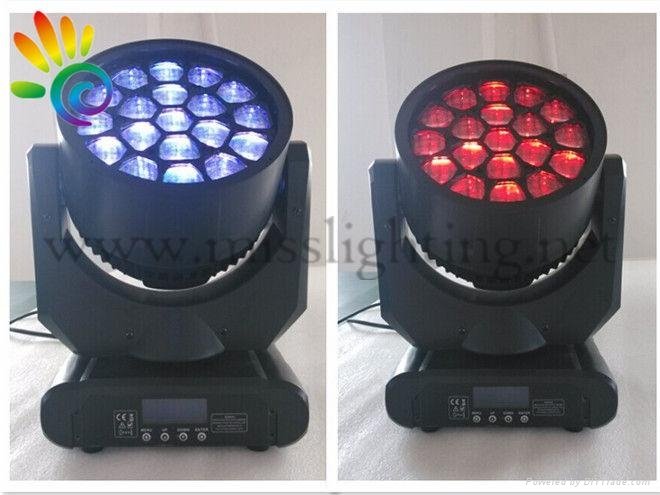 19PCS*15W RGBW 4in1 Led Bee Eyes Moving Head Light 2