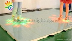 LED interactive sensitive dance floor