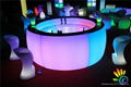 LED furniture LED Round Bar Table 1