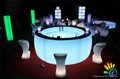 LED furniture LED Round Bar Table 2
