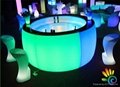 LED furniture LED Round Bar Table 3