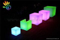 led furniture led table chair LED Cube furniture