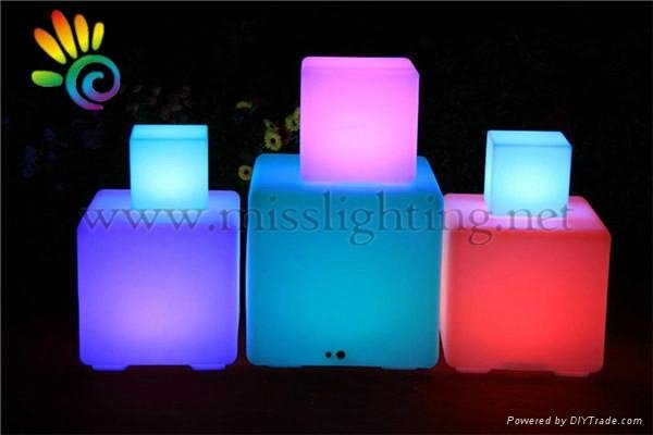 led furniture led table chair LED Cube furniture 5