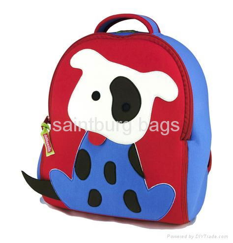 Lovely cartoon school backpack bags for KIDS 4