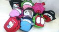 Pretty cute cartoon neoprene picnic/ lunch bags/school backpack for little kids 1