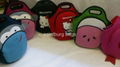 Pretty cute cartoon neoprene picnic/ lunch bags/school backpack for little kids 2