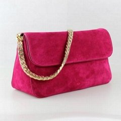 High fashion nubuck leather handbags