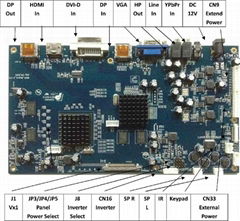 4K*2K UHD 323Control Board 3840x2160/30Hz