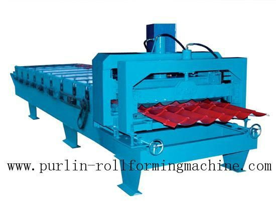 Glazed Tile Roll Forming Machine 2