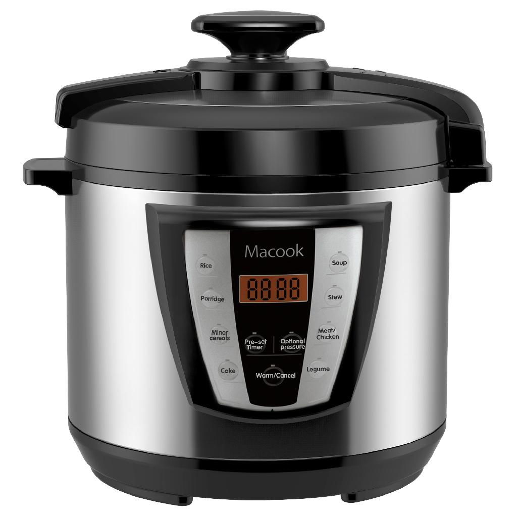 Electric Pressure Cooker With Stainless Steel Body 