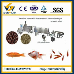 Factory supplier fish food machine