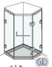 Shower Glass Door Hinge 4