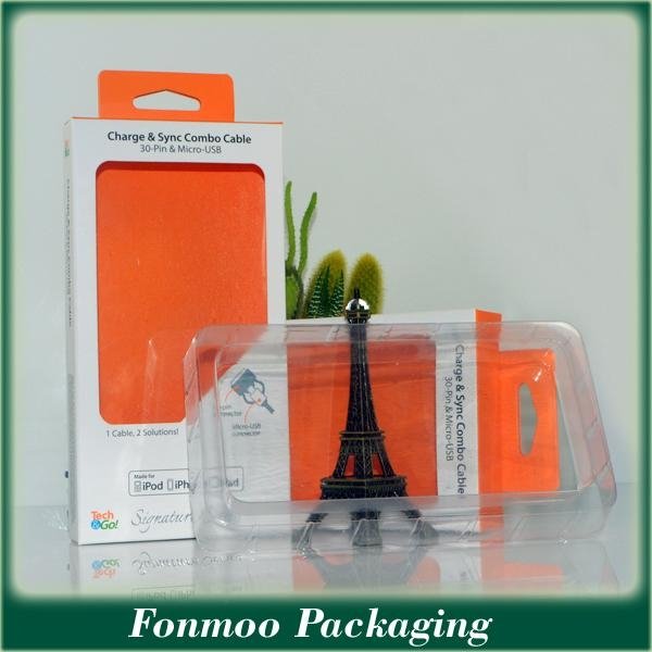 Printed Paper Packaging Box With Blister Insert