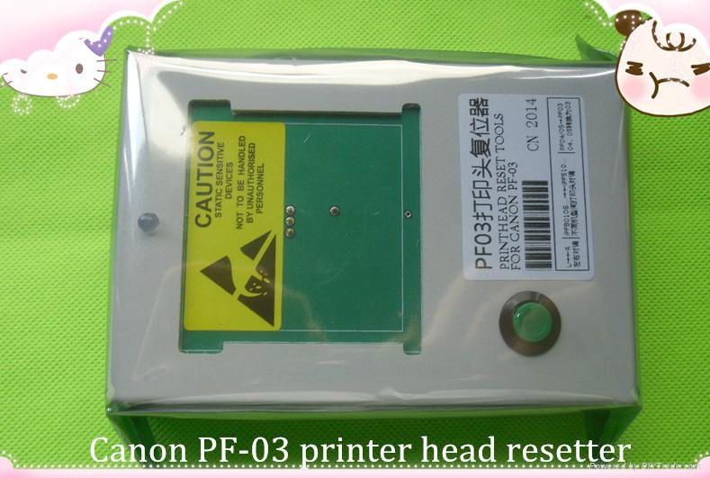 Canon PF-03 printer head resetter 5