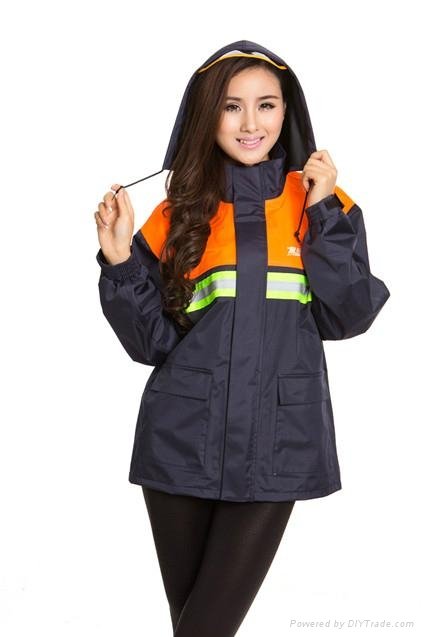 Nelson-Rigg Stormrider Rain Suit (Black/High Visibility Yellow, X-Large) 4