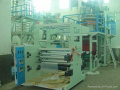 Two Layer PP Coextrusion Downward Water Cooling Film Blowing Machine