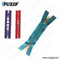 Two Way Double sliders  Brass zipper for Fashions 4