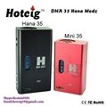 2014 hot selling 18650 vv battery dna 35 mod box hana diy box  3