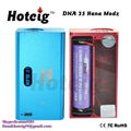 2014 hot selling 18650 vv battery dna 35 mod box hana diy box  5