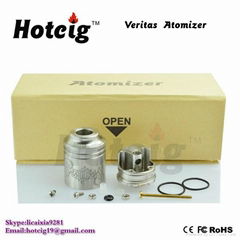 China wholesale 2014 new product veritas atomizer clone veritas rda atomizer