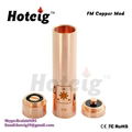 High Quality Unique Design Model original Mechanical ecig copper mods copper FM 