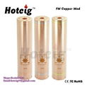 High Quality Unique Design Model original Mechanical ecig copper mods copper FM  2