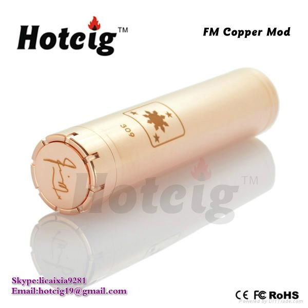 High Quality Unique Design Model original Mechanical ecig copper mods copper FM  4