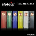 2015 hotcig newest products acrylic box mod clear ABS box mod 2