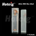 2015 hotcig newest products acrylic box mod clear ABS box mod 4