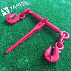 Grade80 Ratchet Type Lashing Chain Load Binder with Hooks