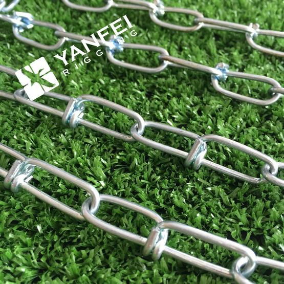 Stainless Steel AISI304/316 Knotted Chain Metal Link Chain for Dog 4