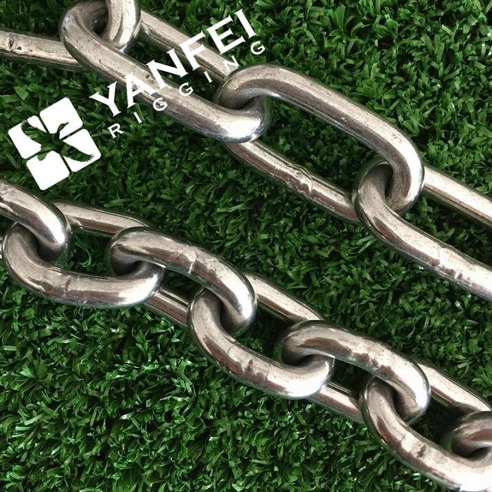 16mm Stainless Steel Long Link Chain 3