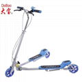 adult kick scooter with three wheels