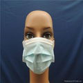 3ply (PP+PP+PP) disposable surgical face mask with earloop 1