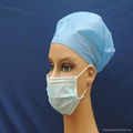 3ply (PP+MB+PP) disposable medical nonwoven face mask with earloop 2