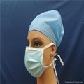 3ply disposable non-woven face mask tie on