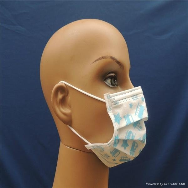 cartoon printing face mask with design 2